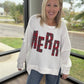 Merry & Plaid Thermal Top