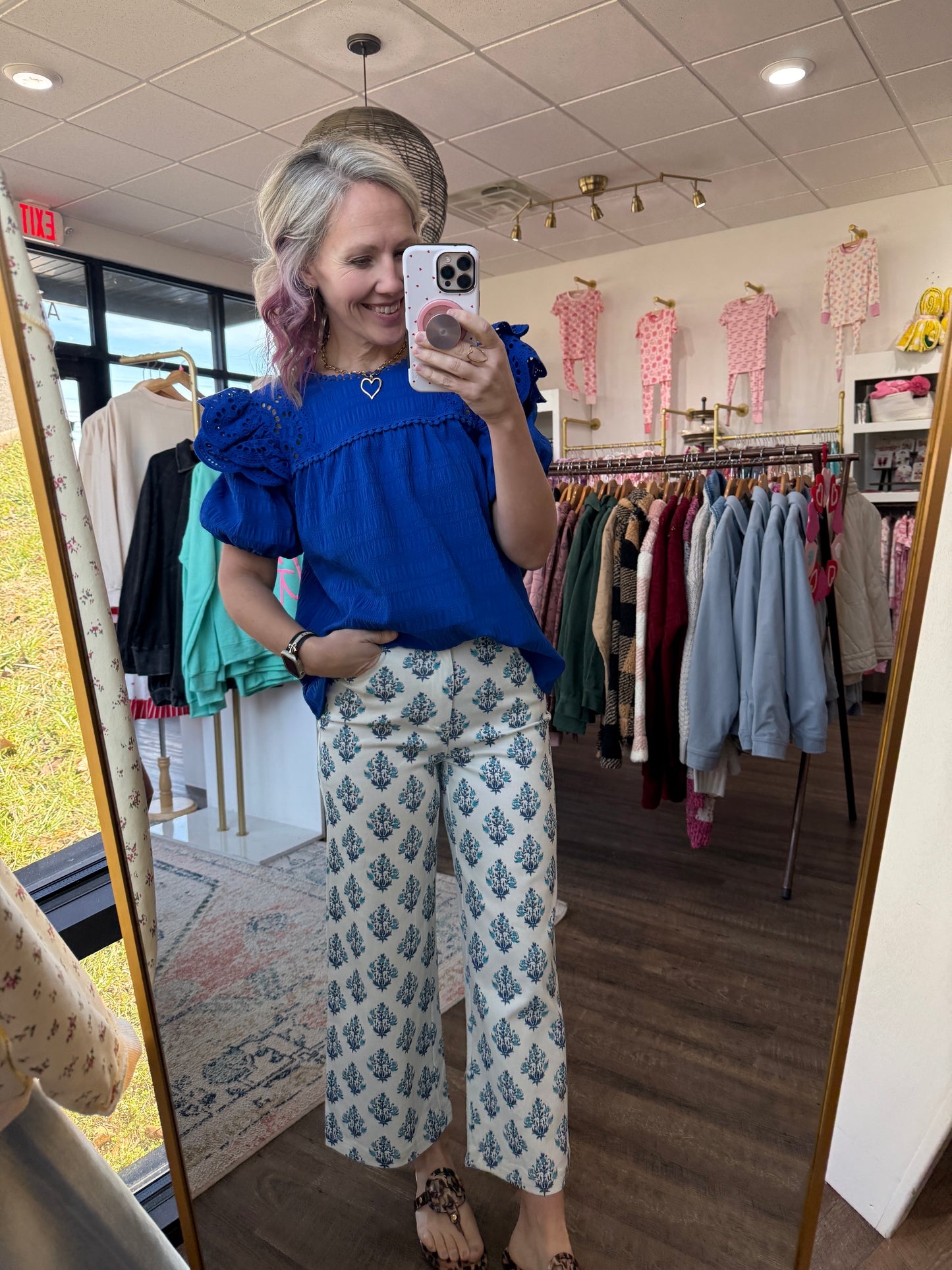 Mosaic Print Pant