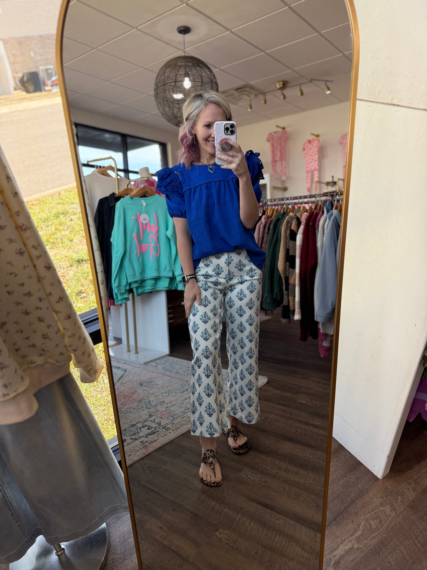 Mosaic Print Pant