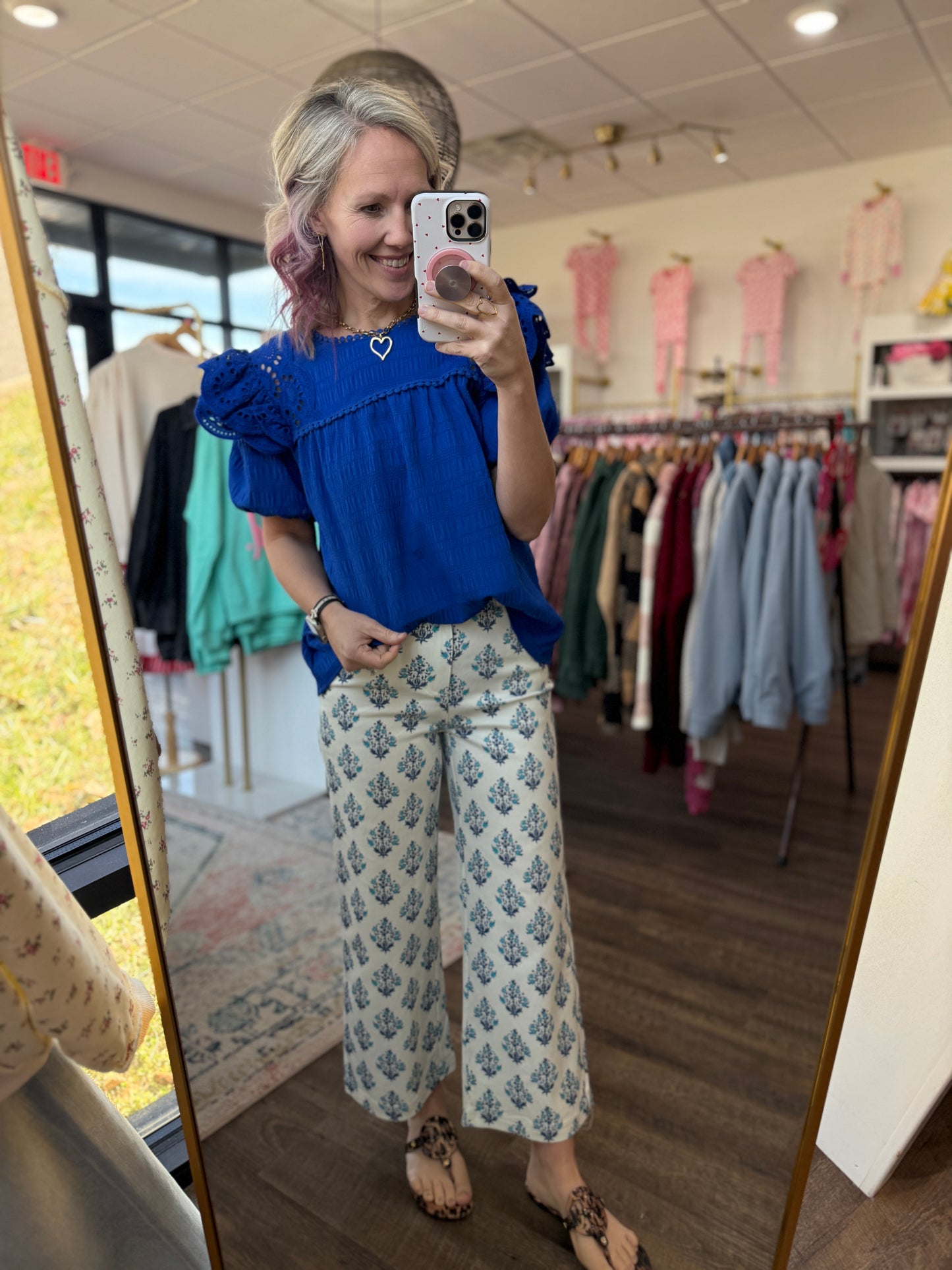 Mosaic Print Pant