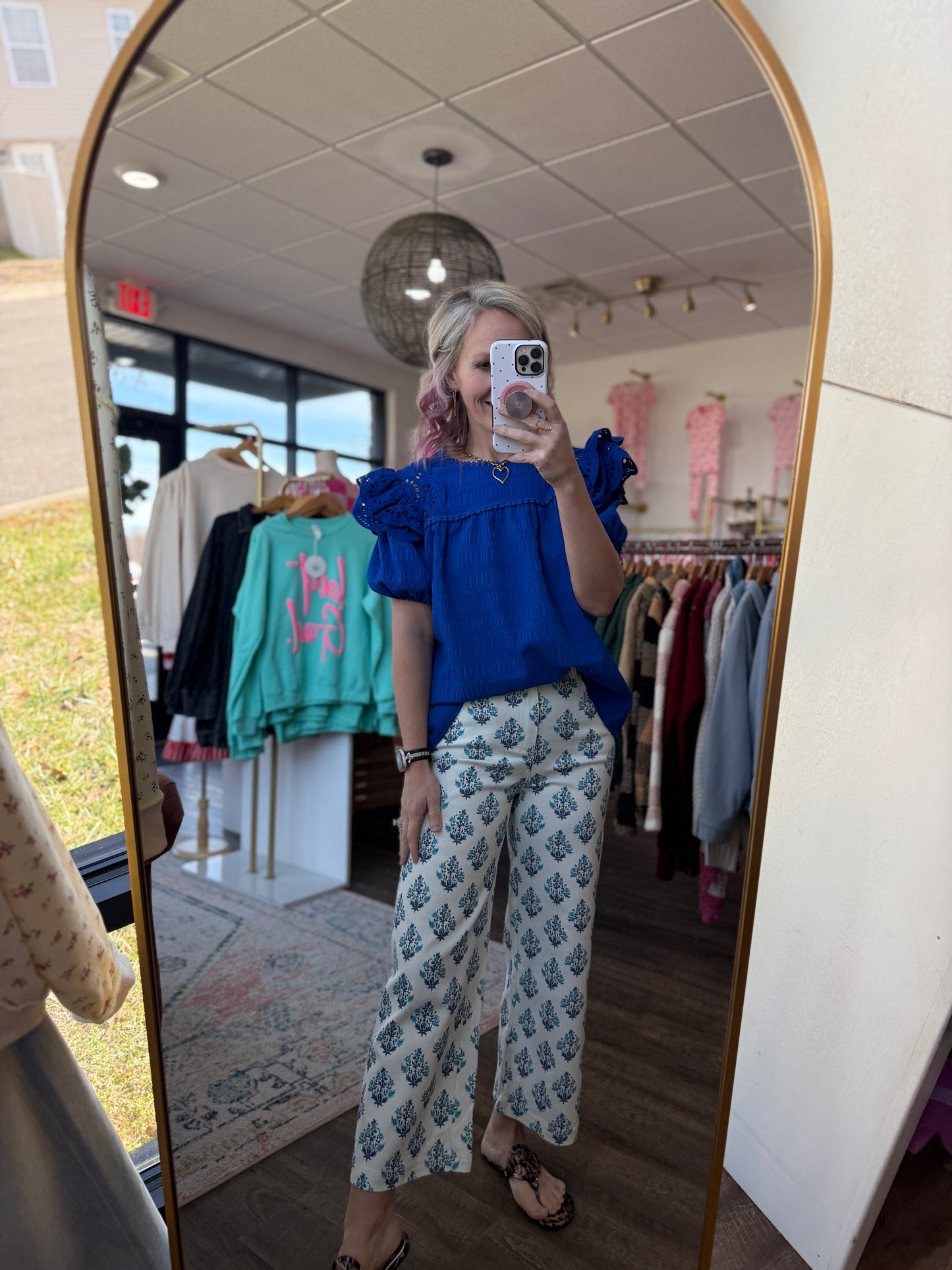 Mosaic Print Pant