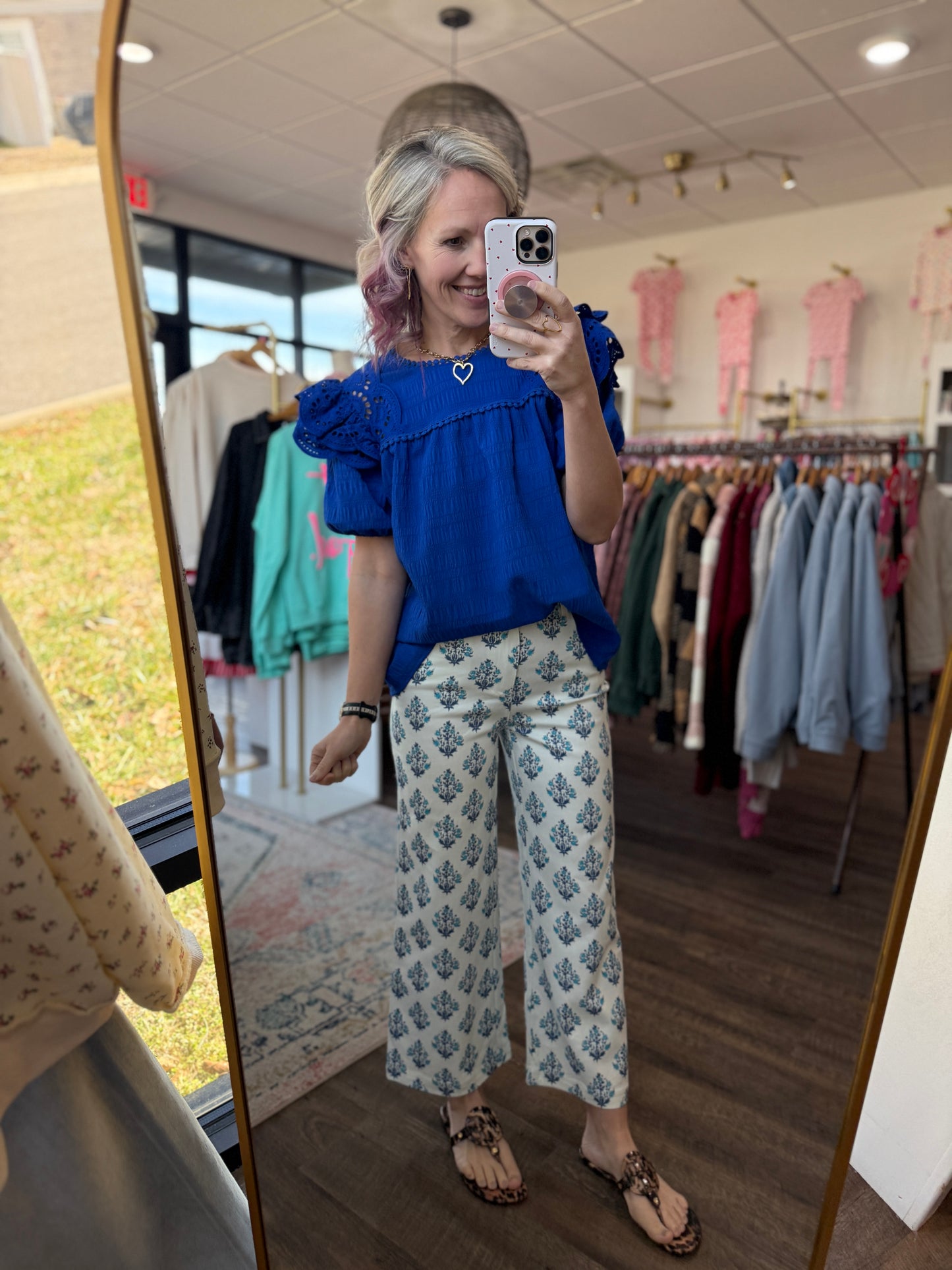 Mosaic Print Pant