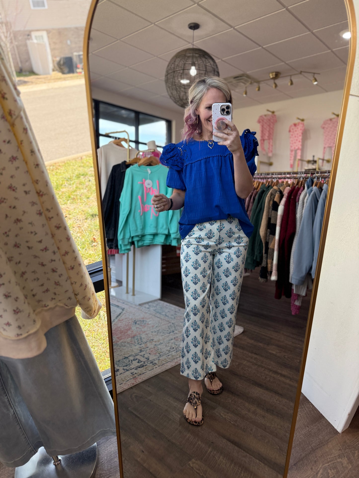 Mosaic Print Pant