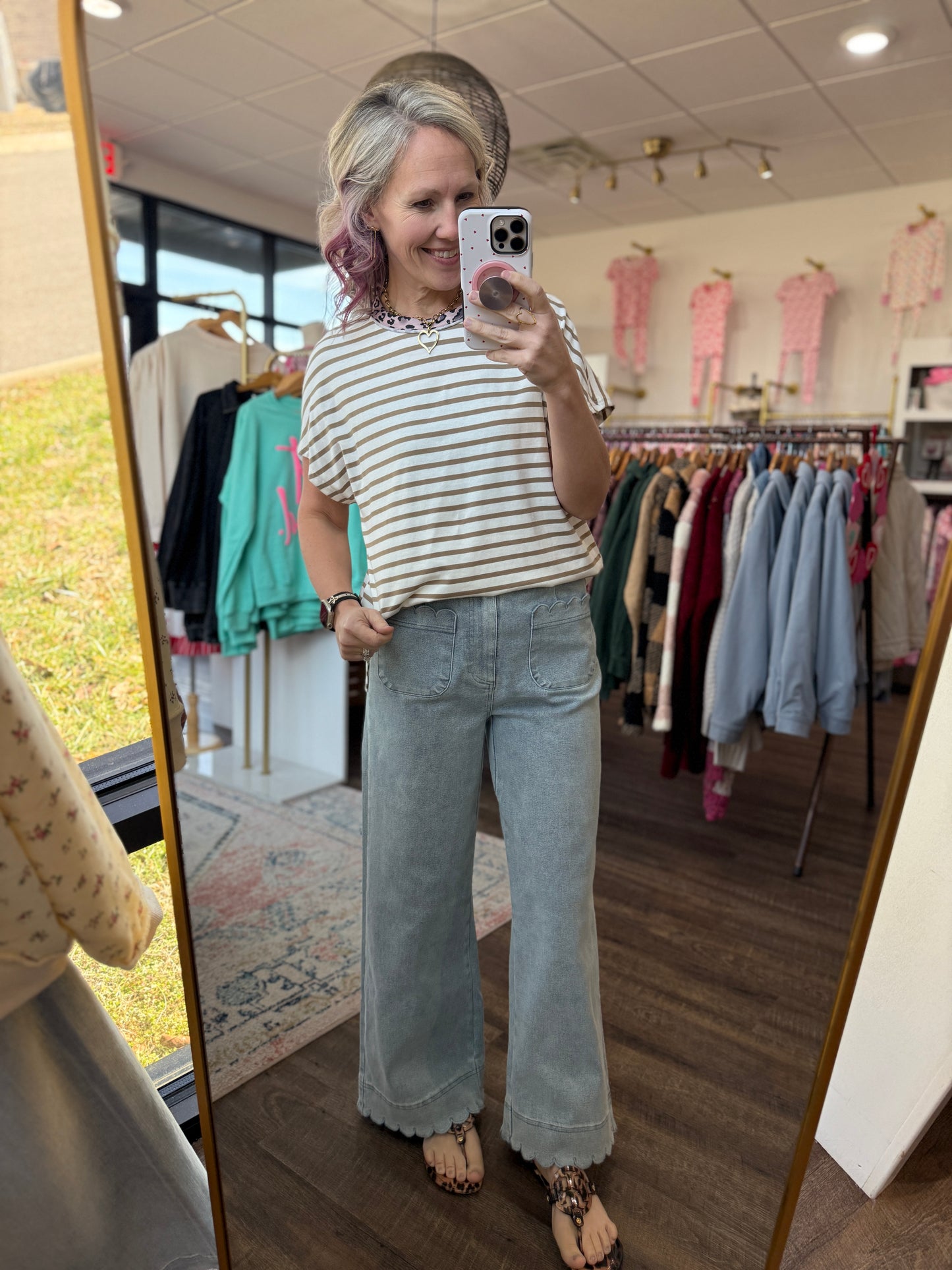 Shoreline Scallop Denim