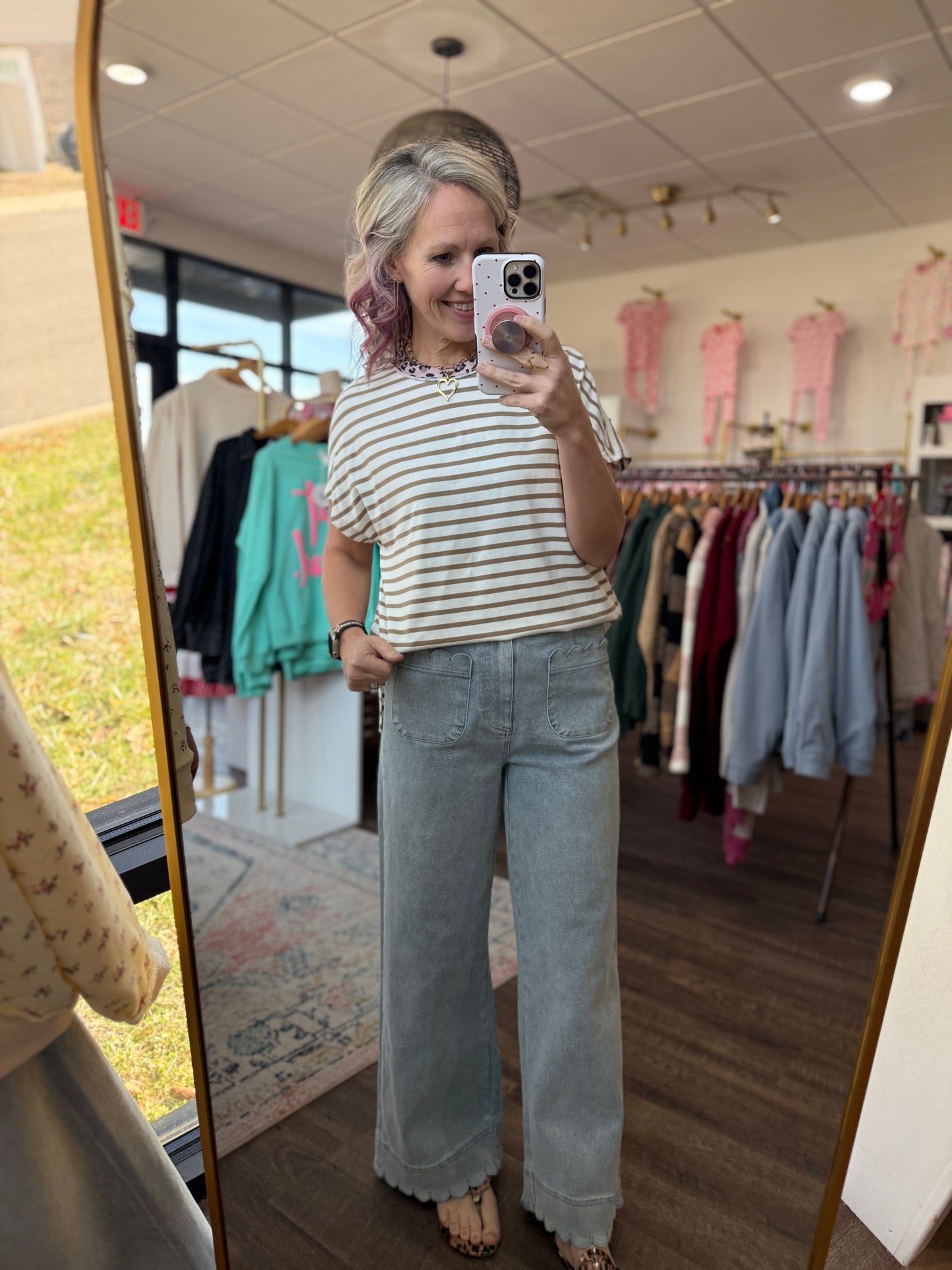 Shoreline Scallop Denim