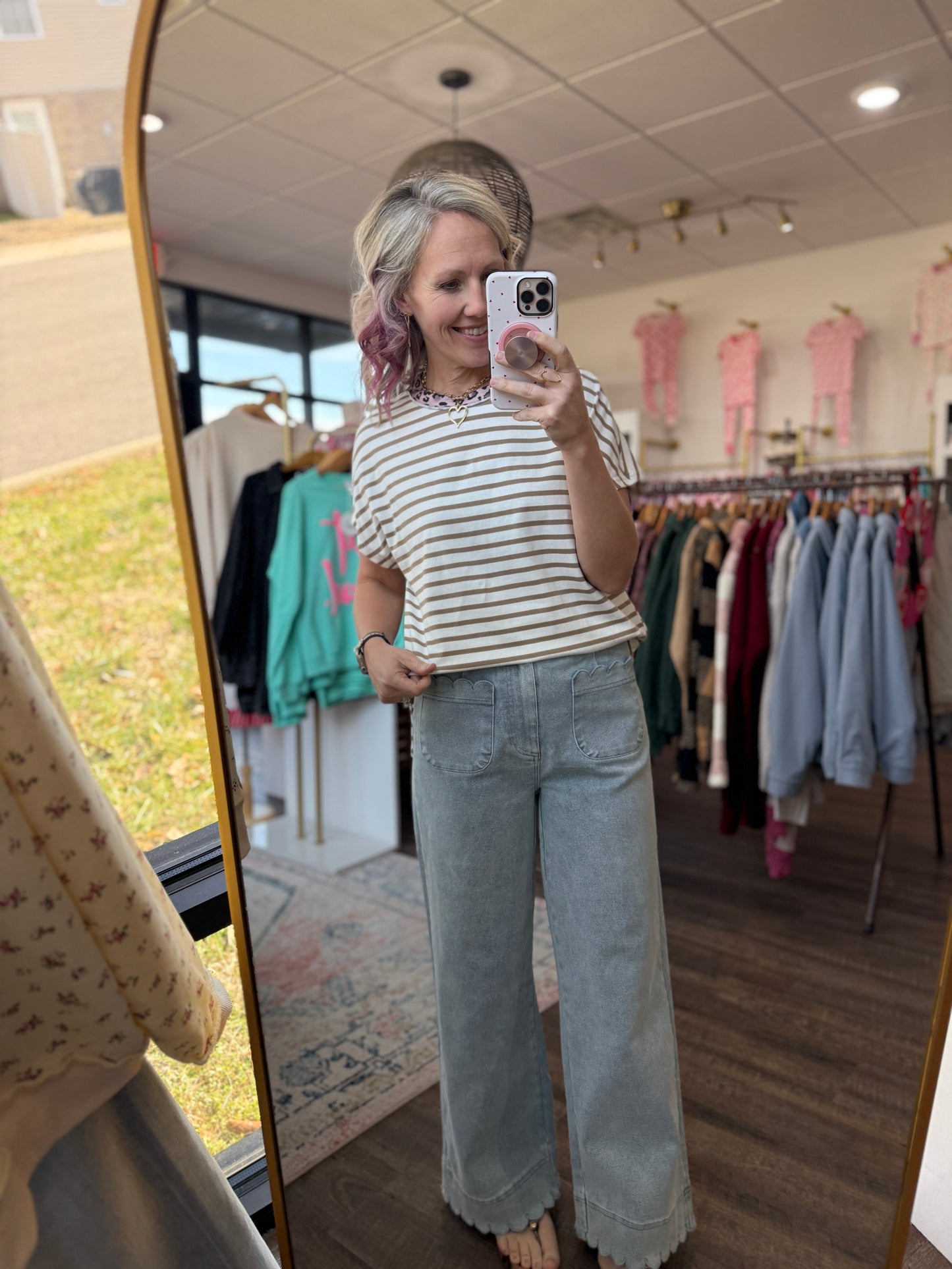 Shoreline Scallop Denim