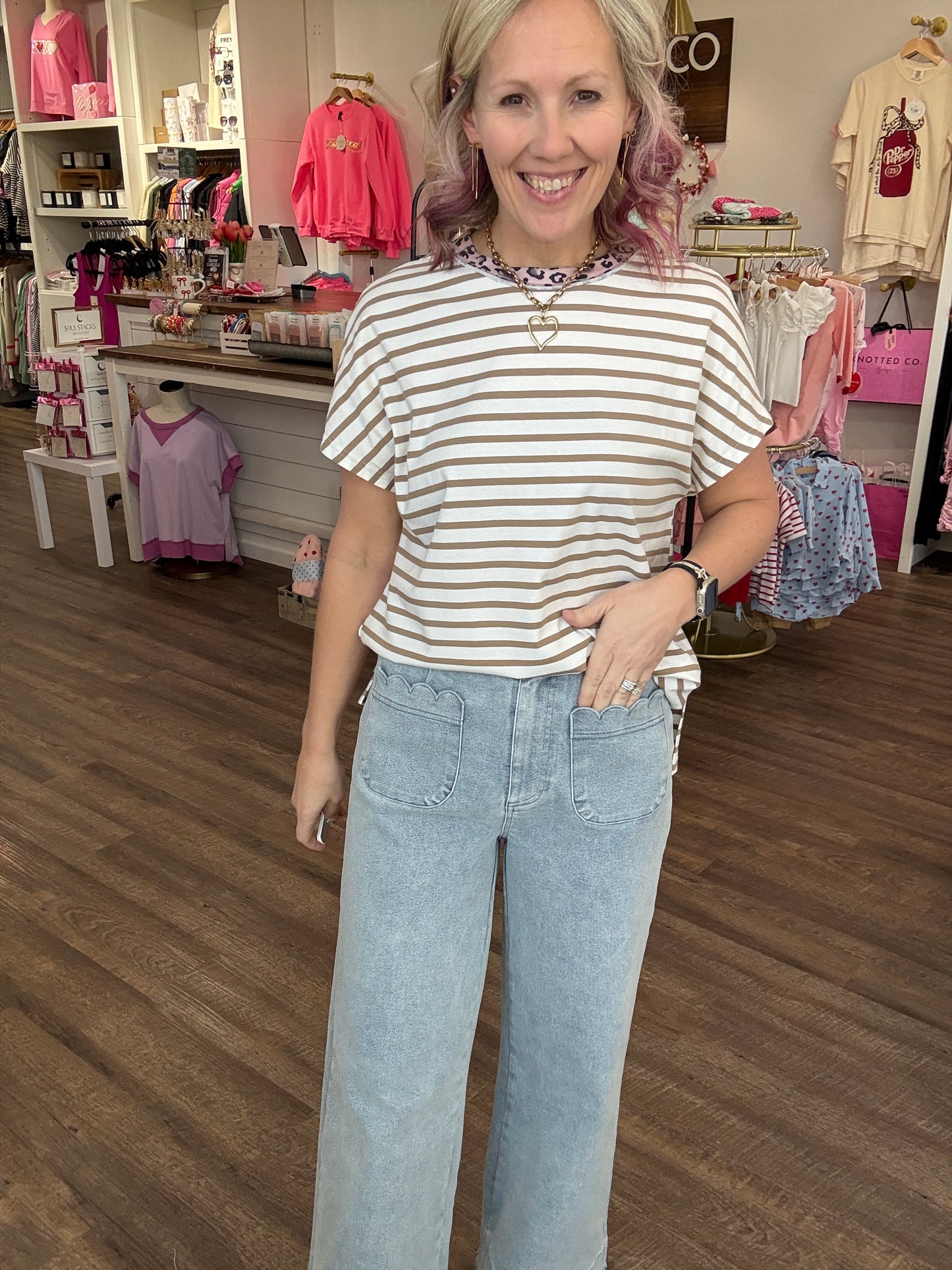 Shoreline Scallop Denim