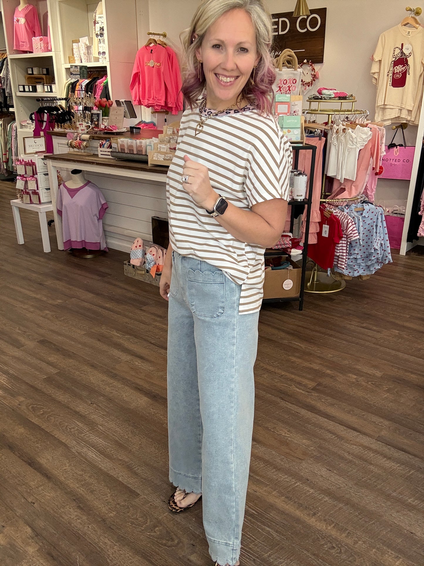 Shoreline Scallop Denim