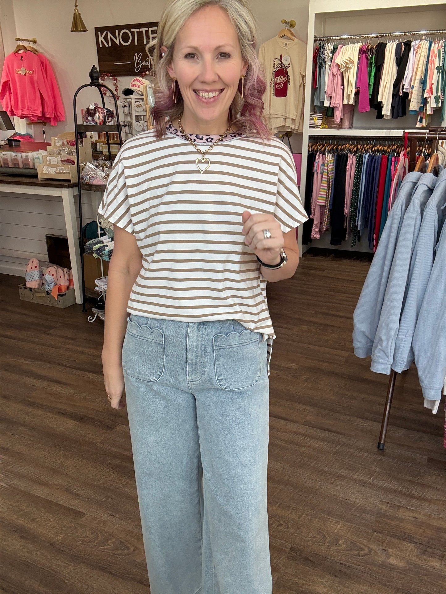 Shoreline Scallop Denim