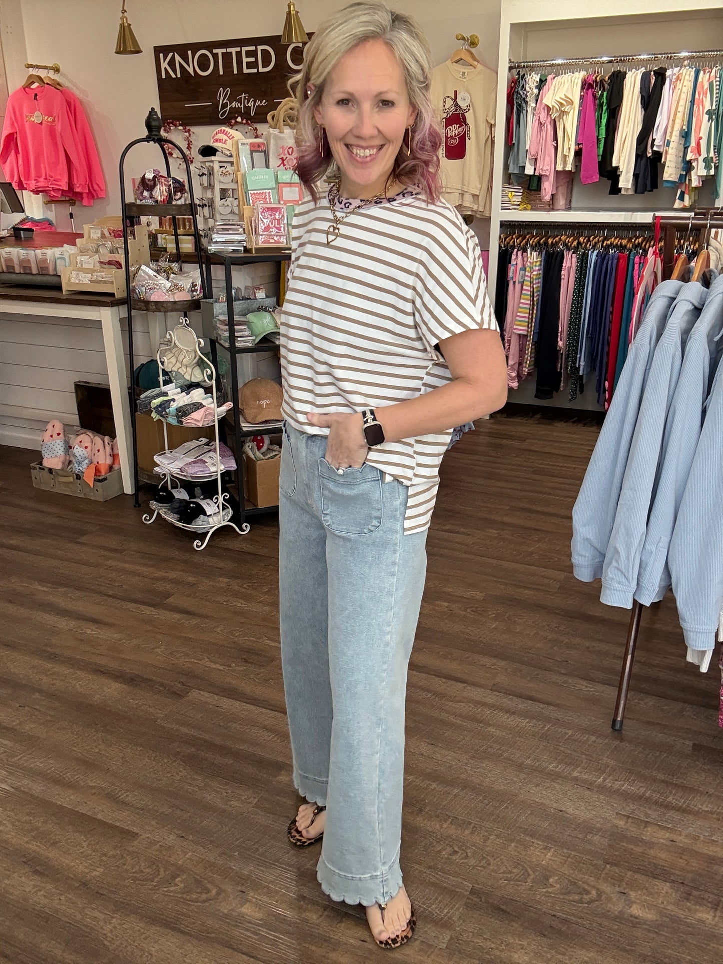 Shoreline Scallop Denim