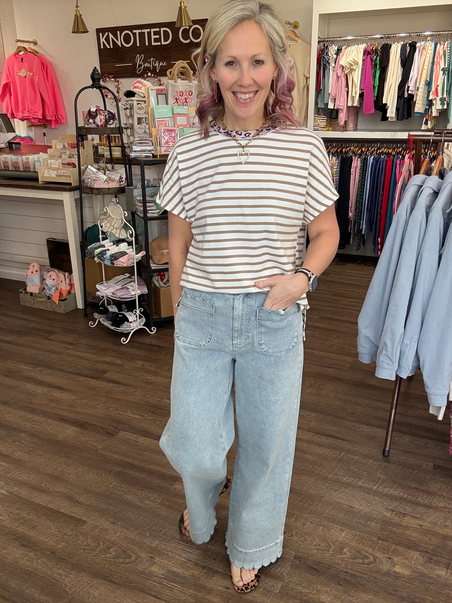 Shoreline Scallop Denim