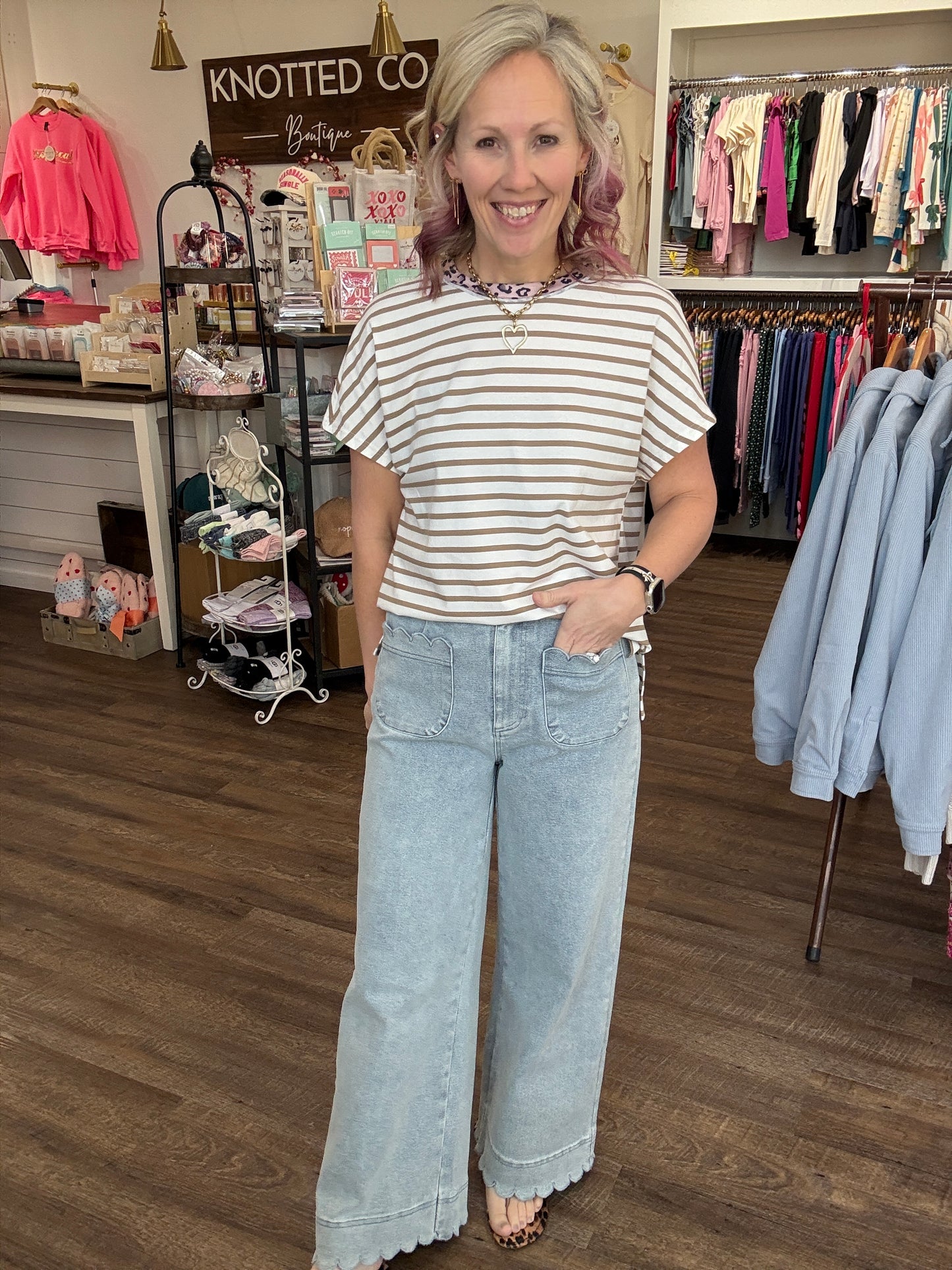 Shoreline Scallop Denim