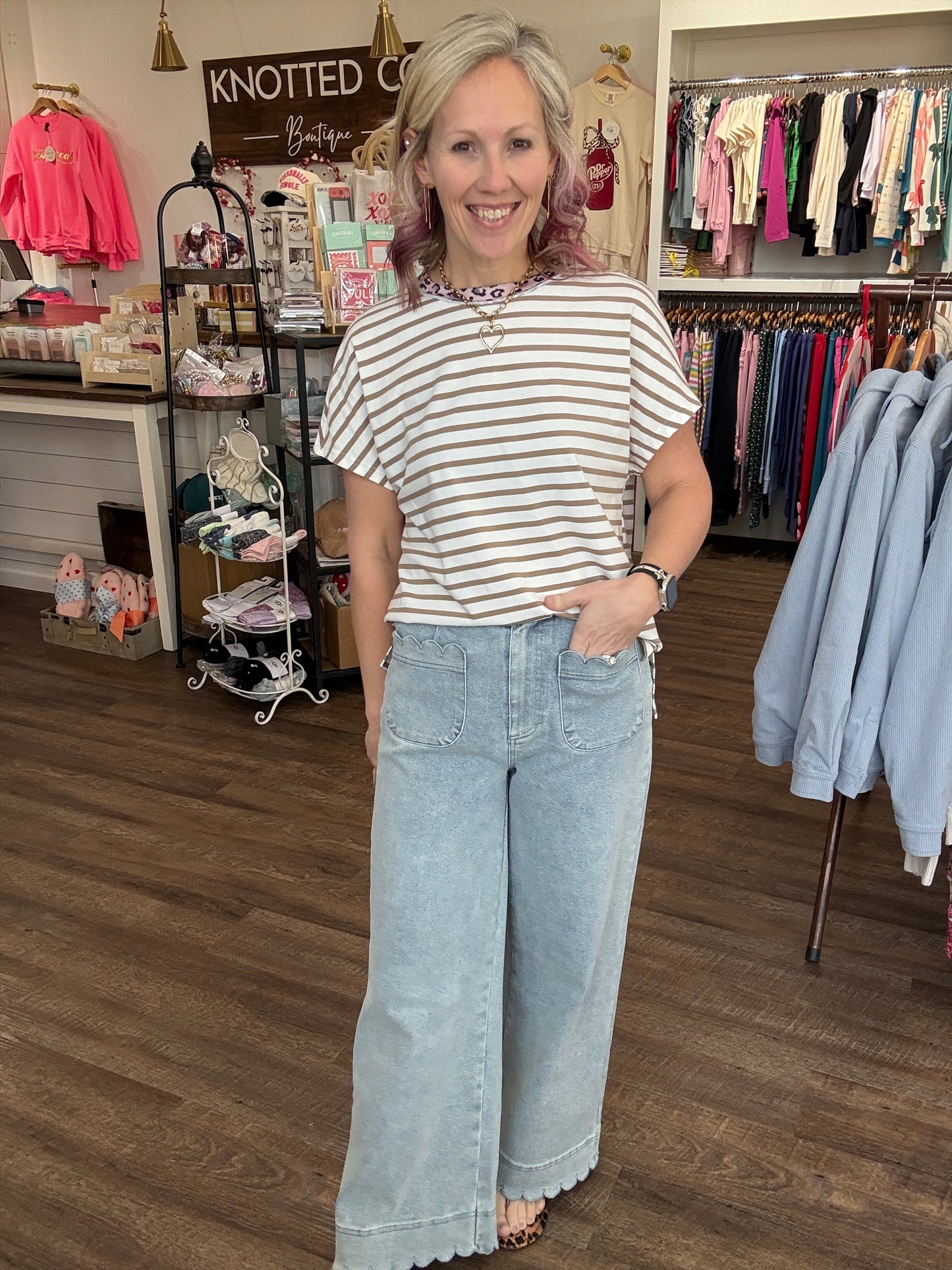 Shoreline Scallop Denim