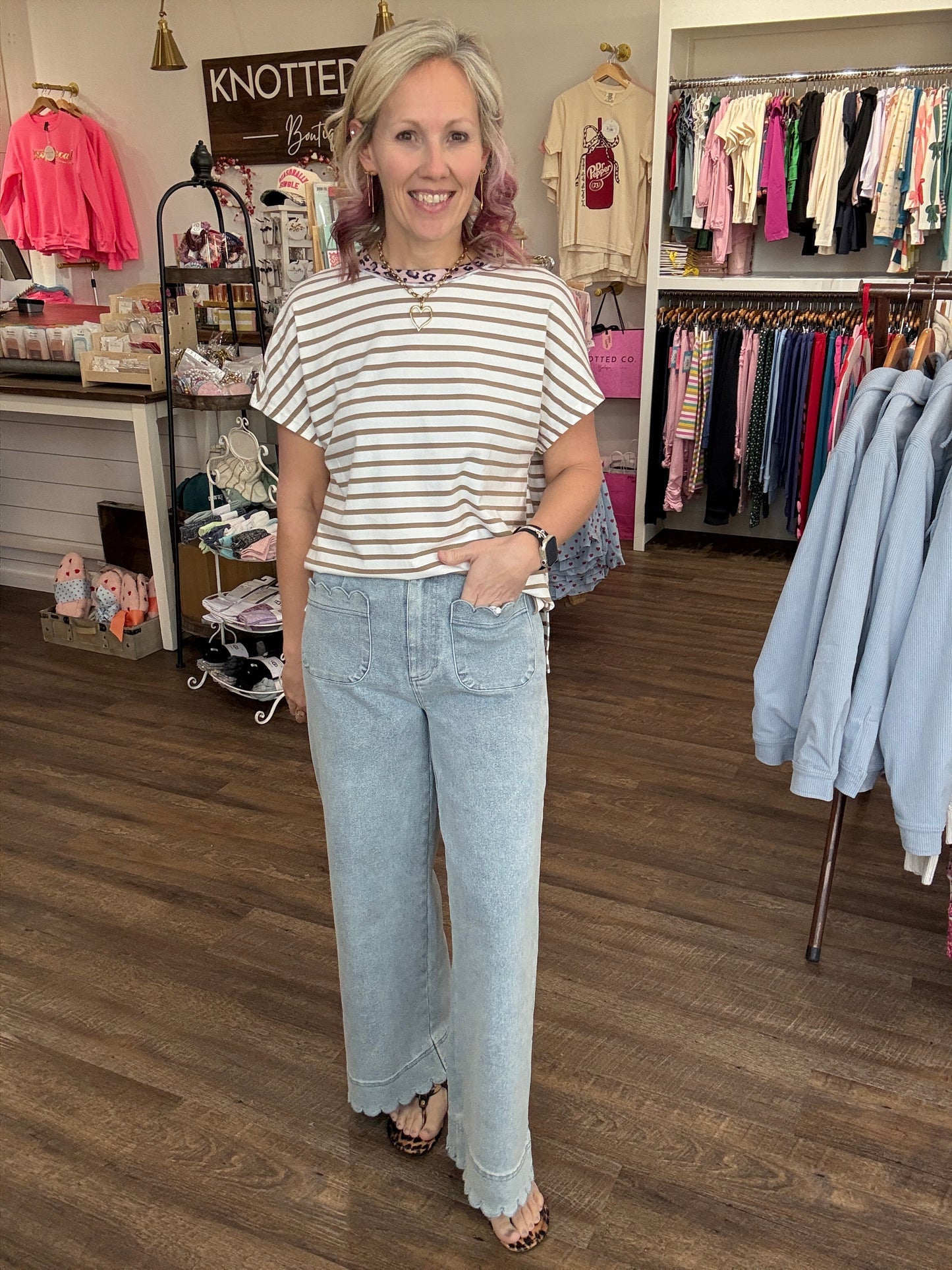 Shoreline Scallop Denim