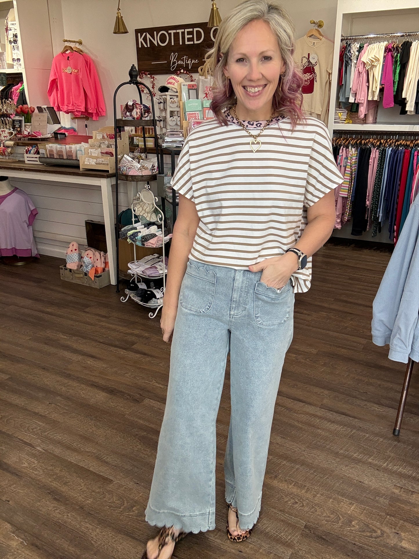 Shoreline Scallop Denim