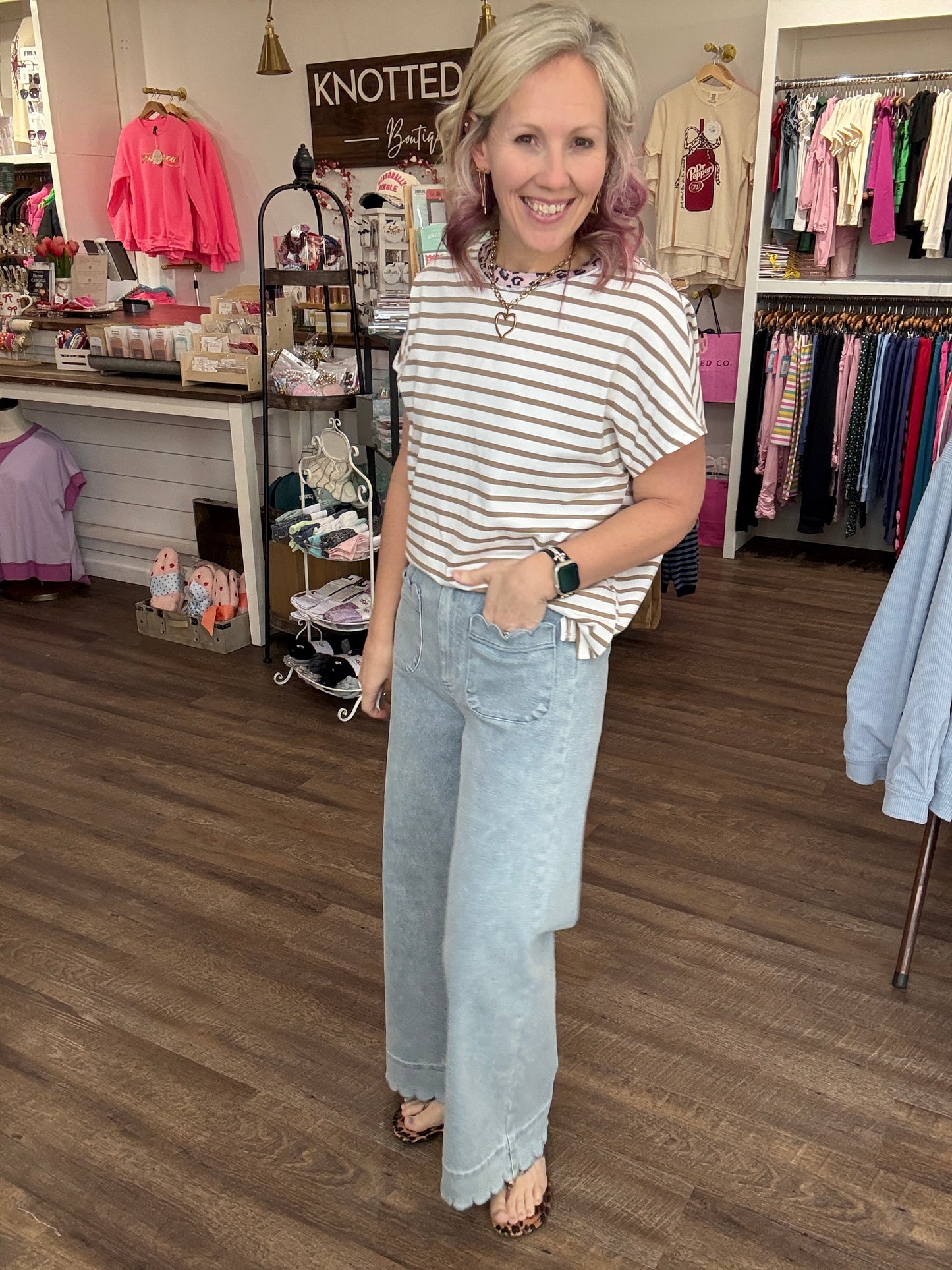 Shoreline Scallop Denim