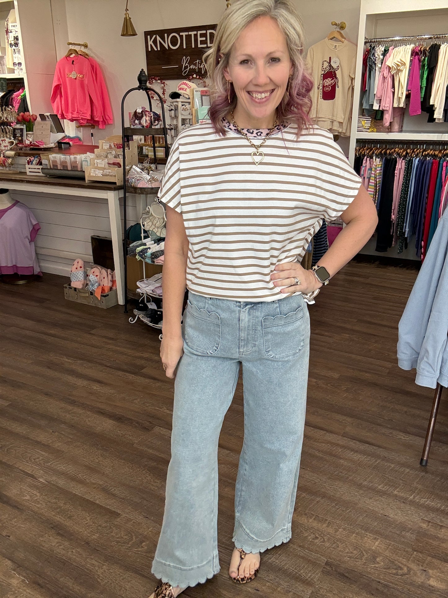 Shoreline Scallop Denim