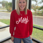 Merry Bow Sweatshirt
