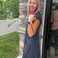 Navy Tide Dress