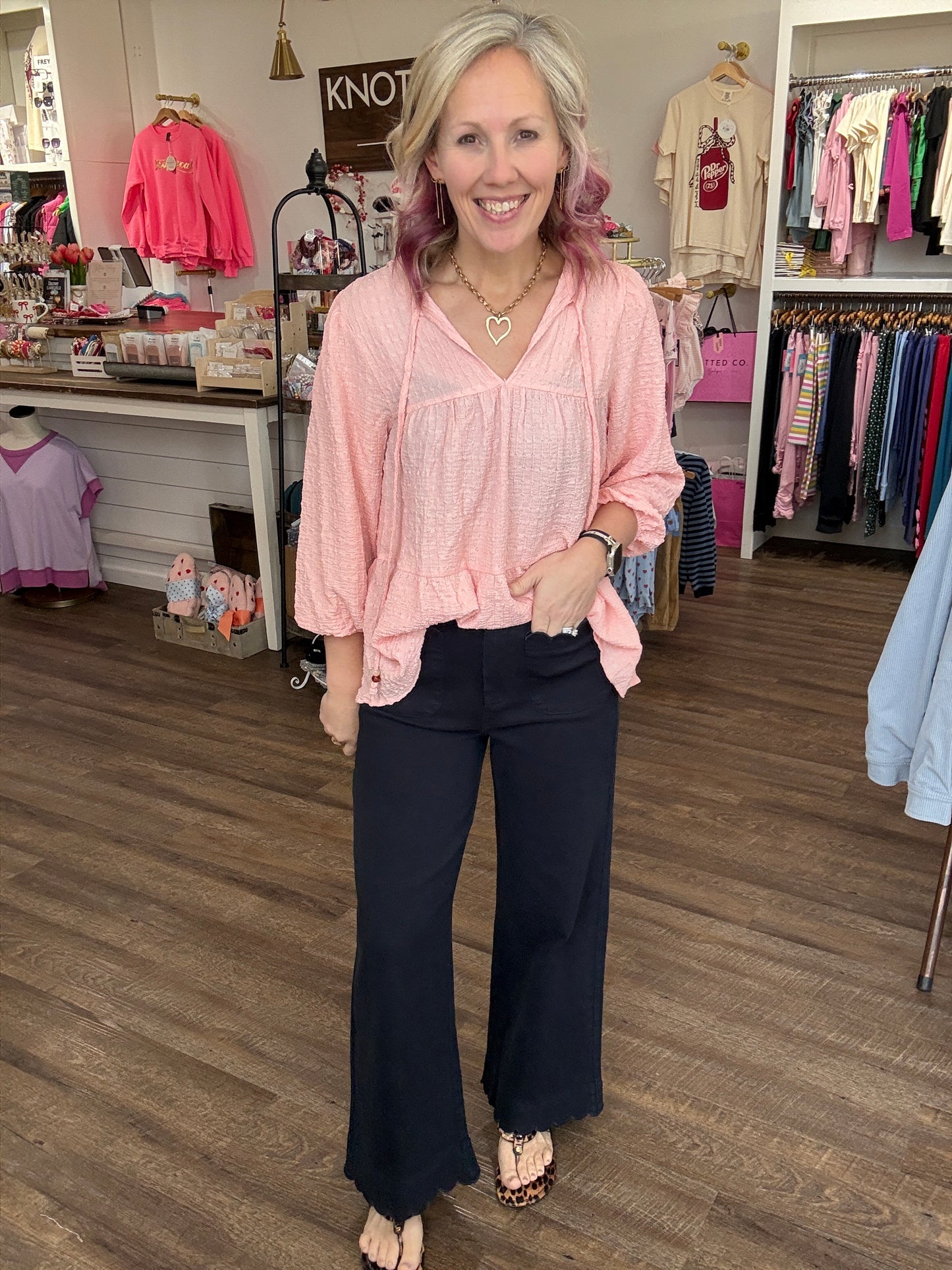 Scallop Society Pant- Navy