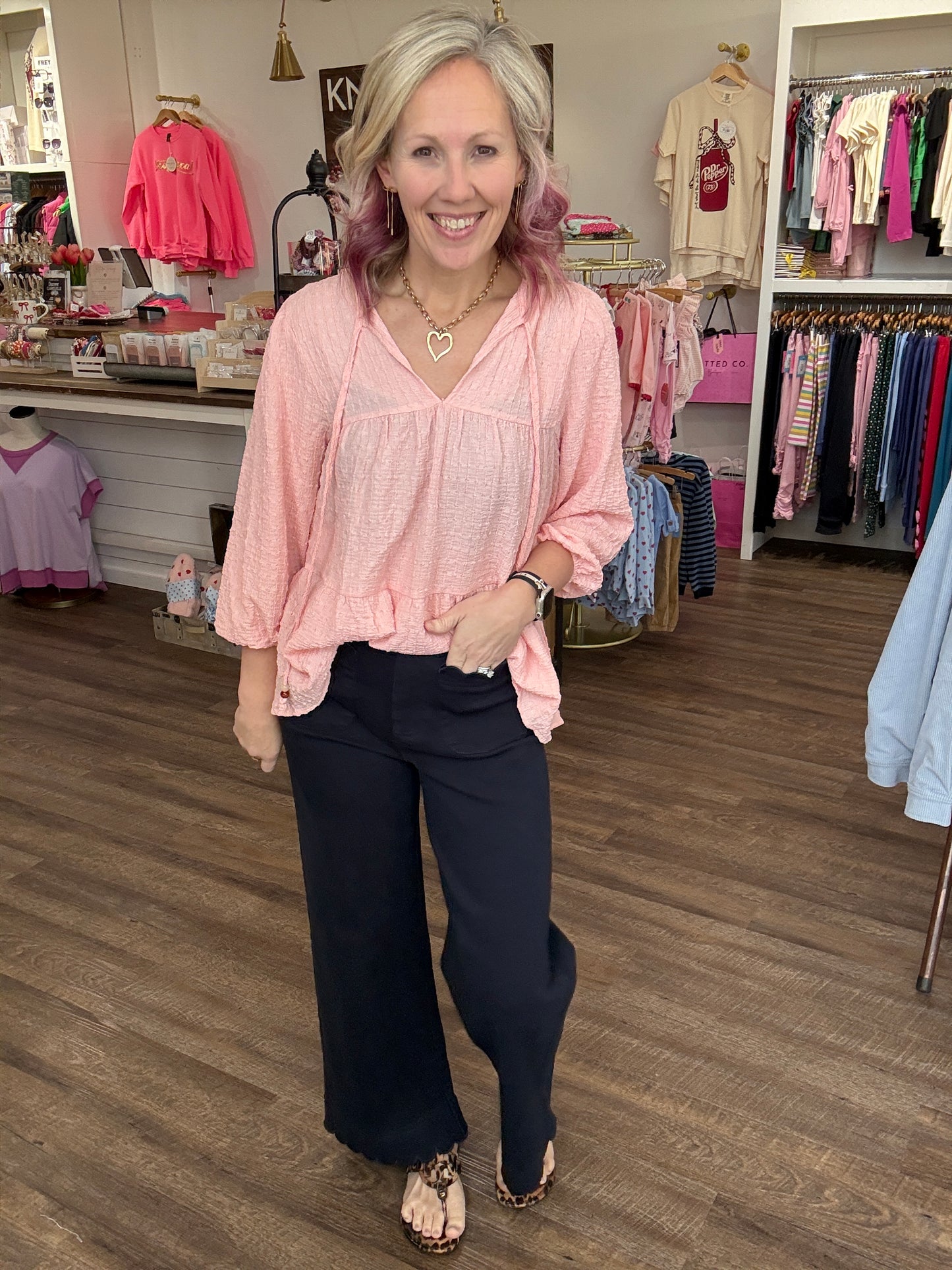 Scallop Society Pant- Navy