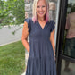 Navy Tide Dress