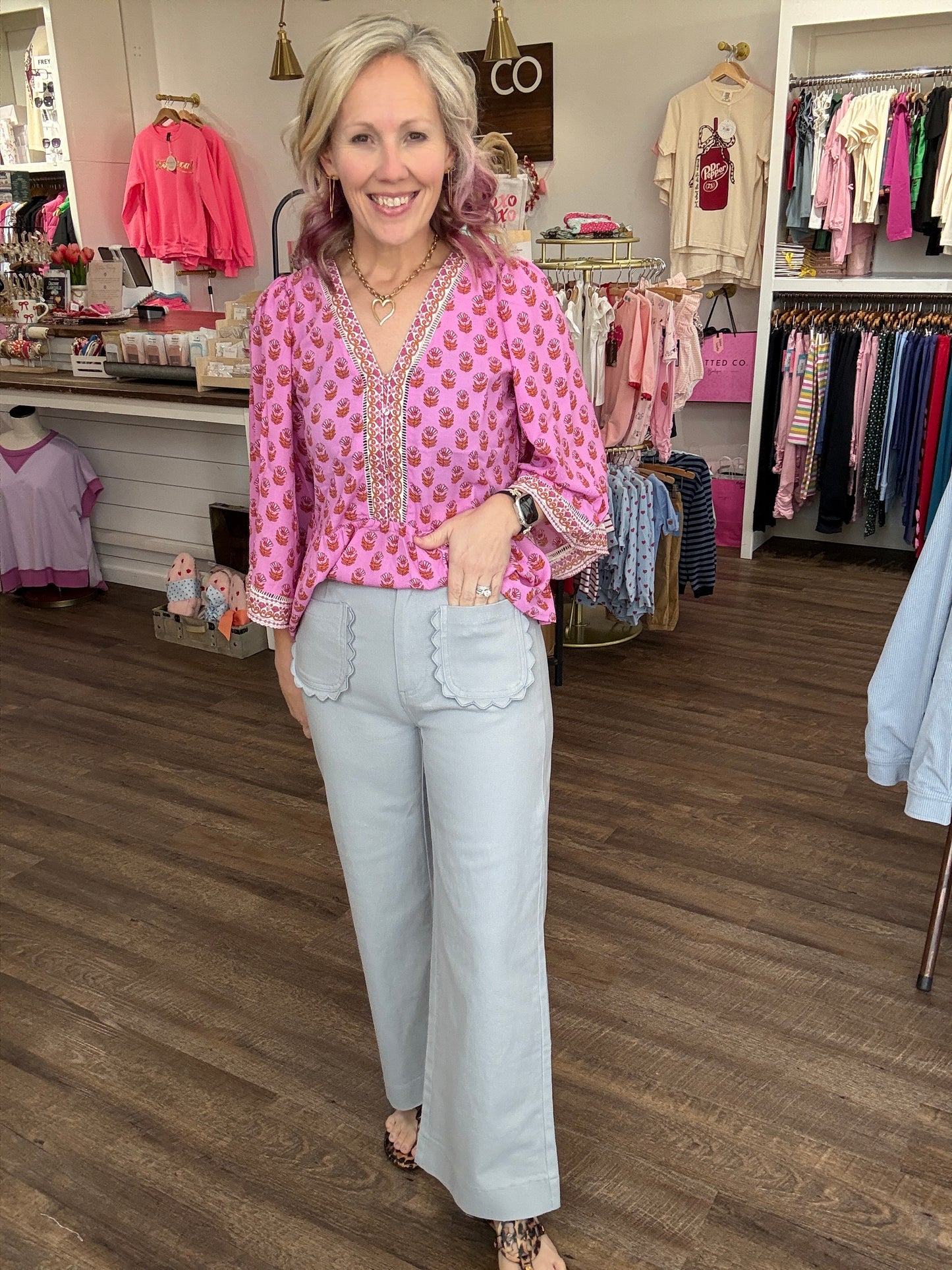 Seaside Scallop Pant