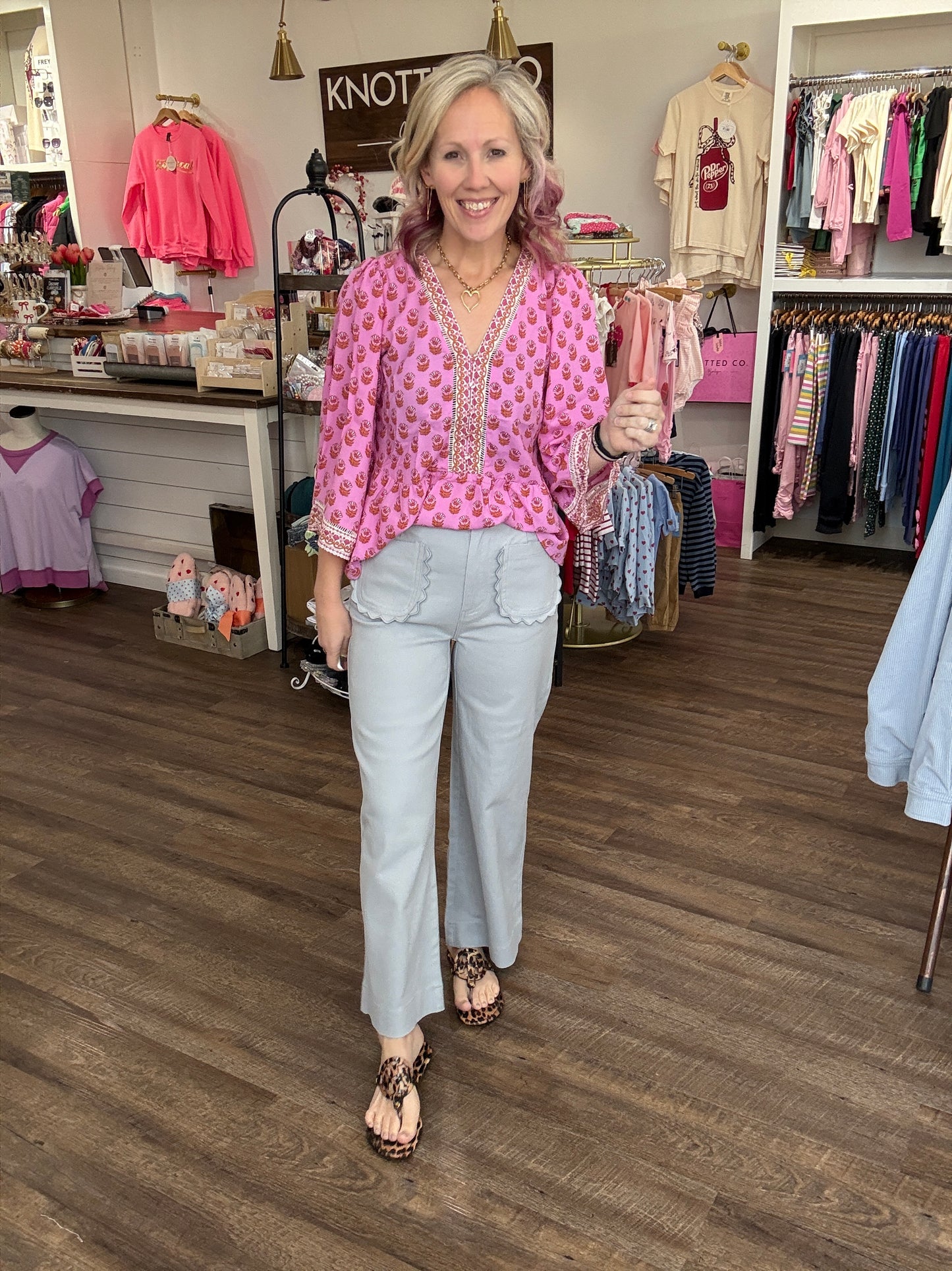 Seaside Scallop Pant