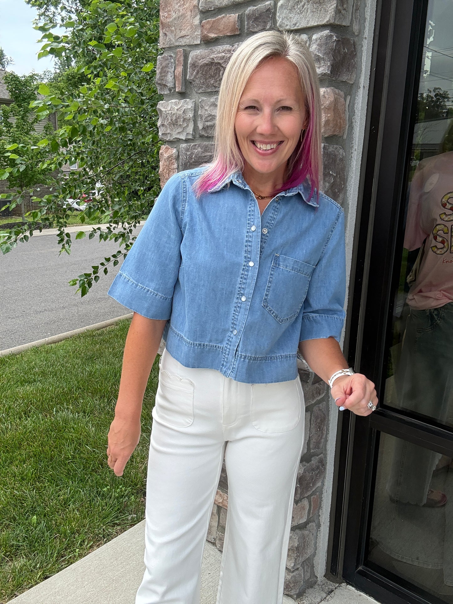Weekend Wash Denim Shirt