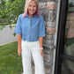 Scallop Society Pant- White