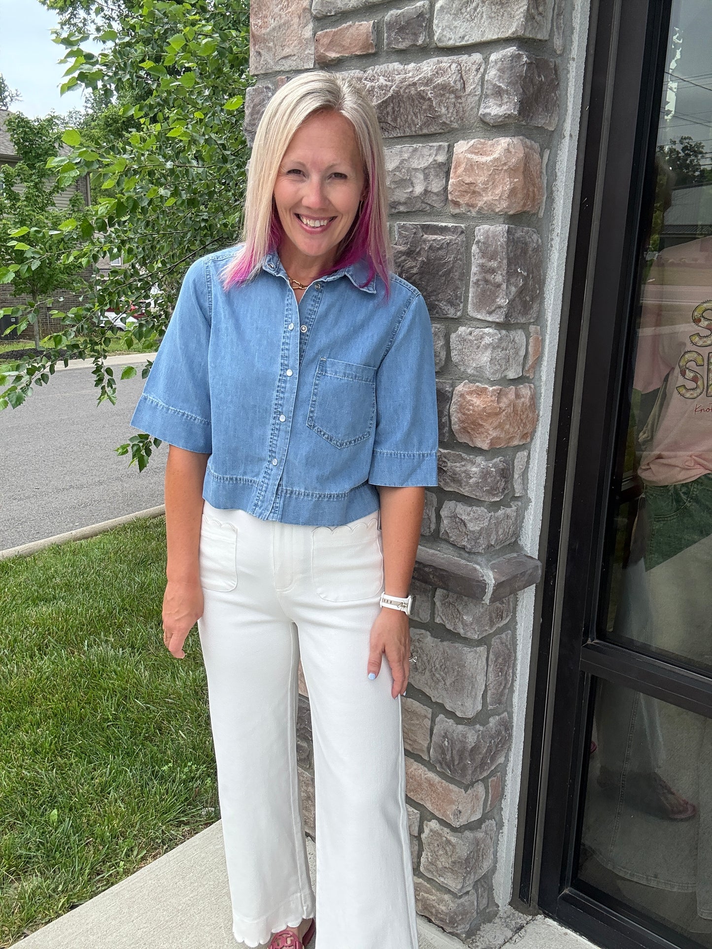 Weekend Wash Denim Shirt