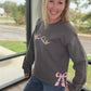 Gingerbread Bow Sweatshirt