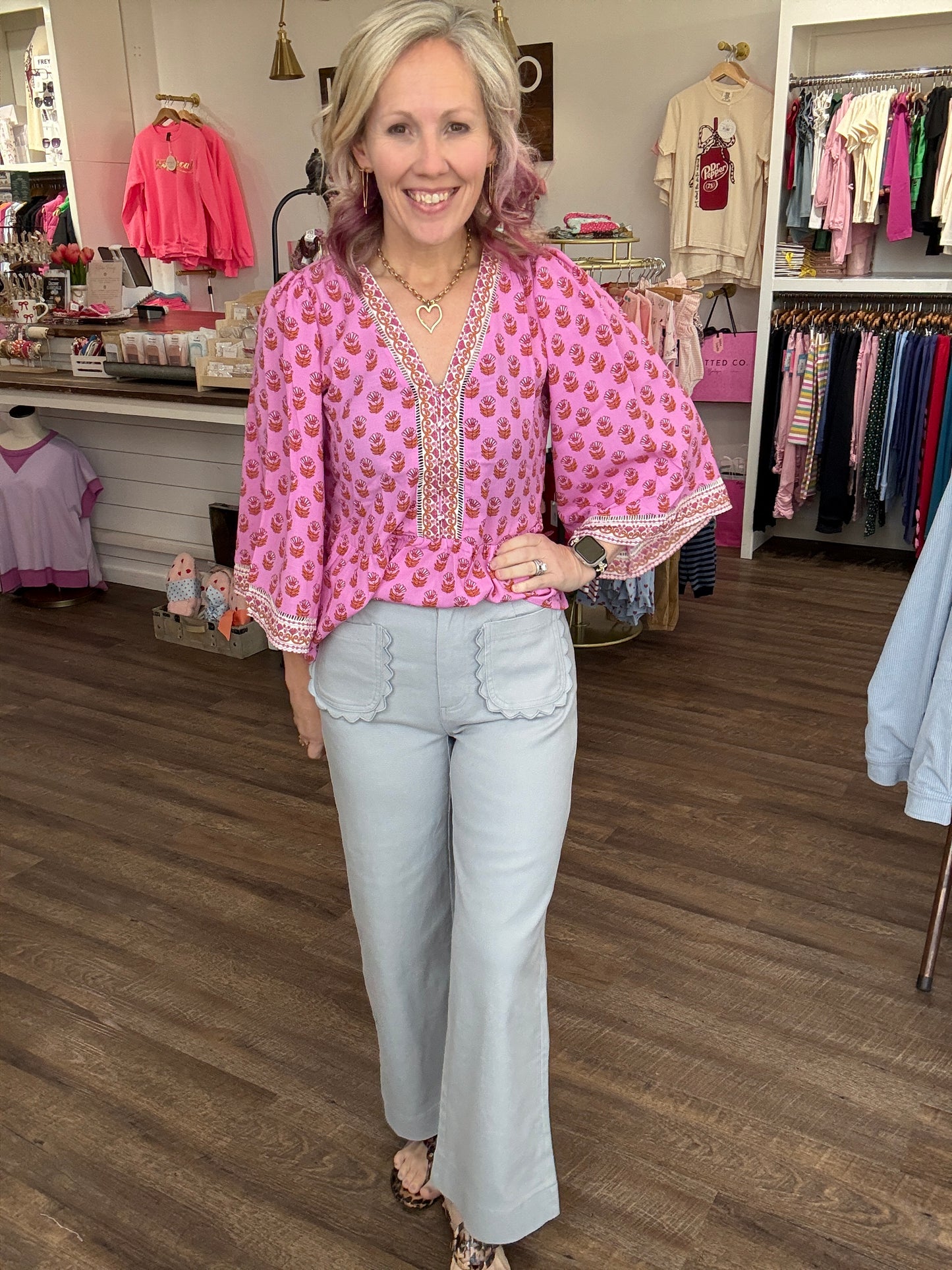 Seaside Scallop Pant