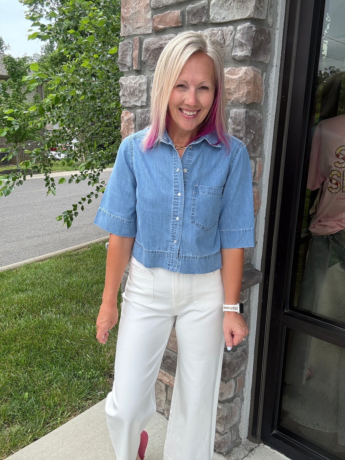 Weekend Wash Denim Shirt