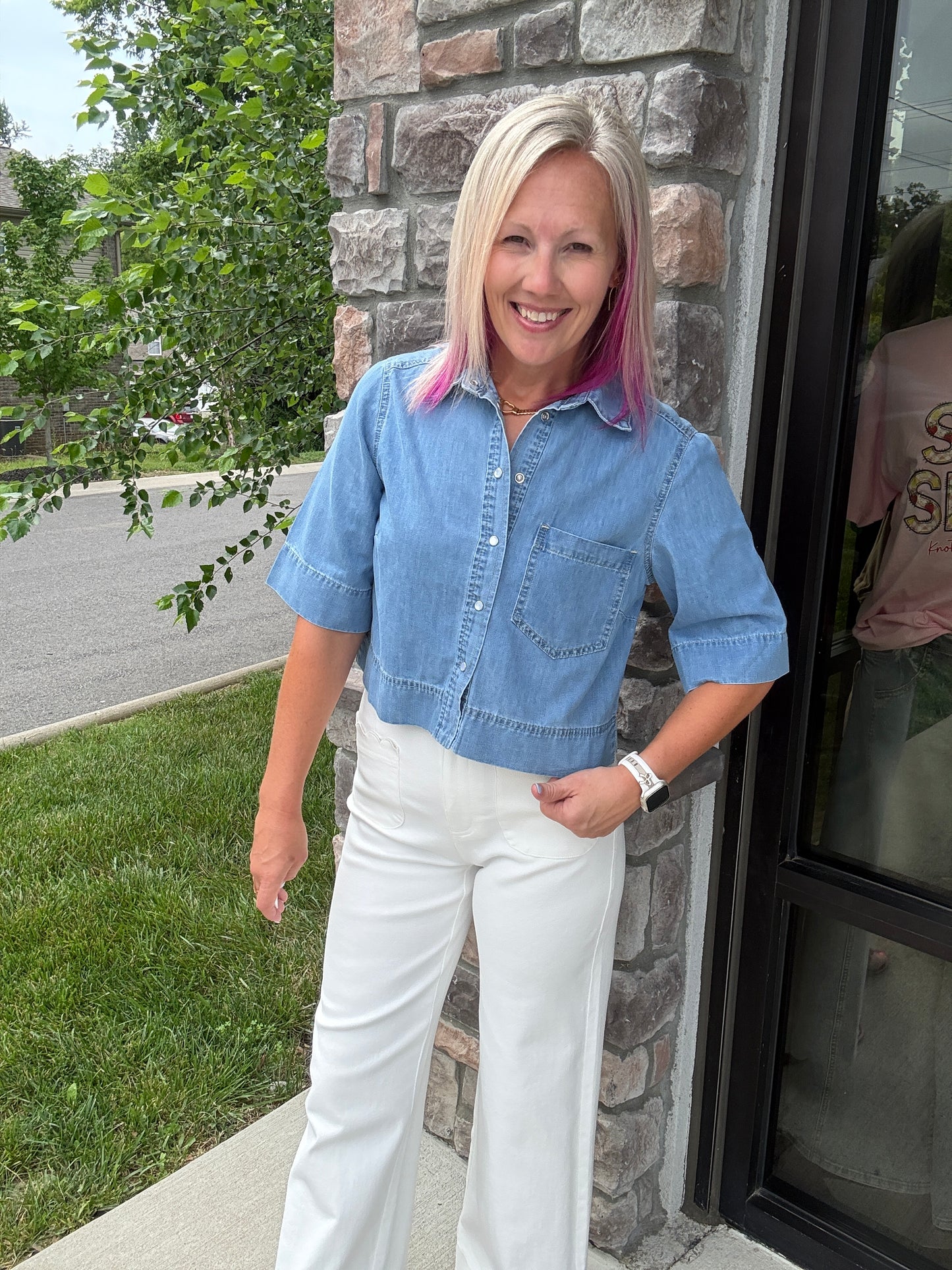 Weekend Wash Denim Shirt