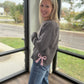 Gingerbread Bow Sweatshirt
