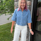 Scallop Society Pant- White