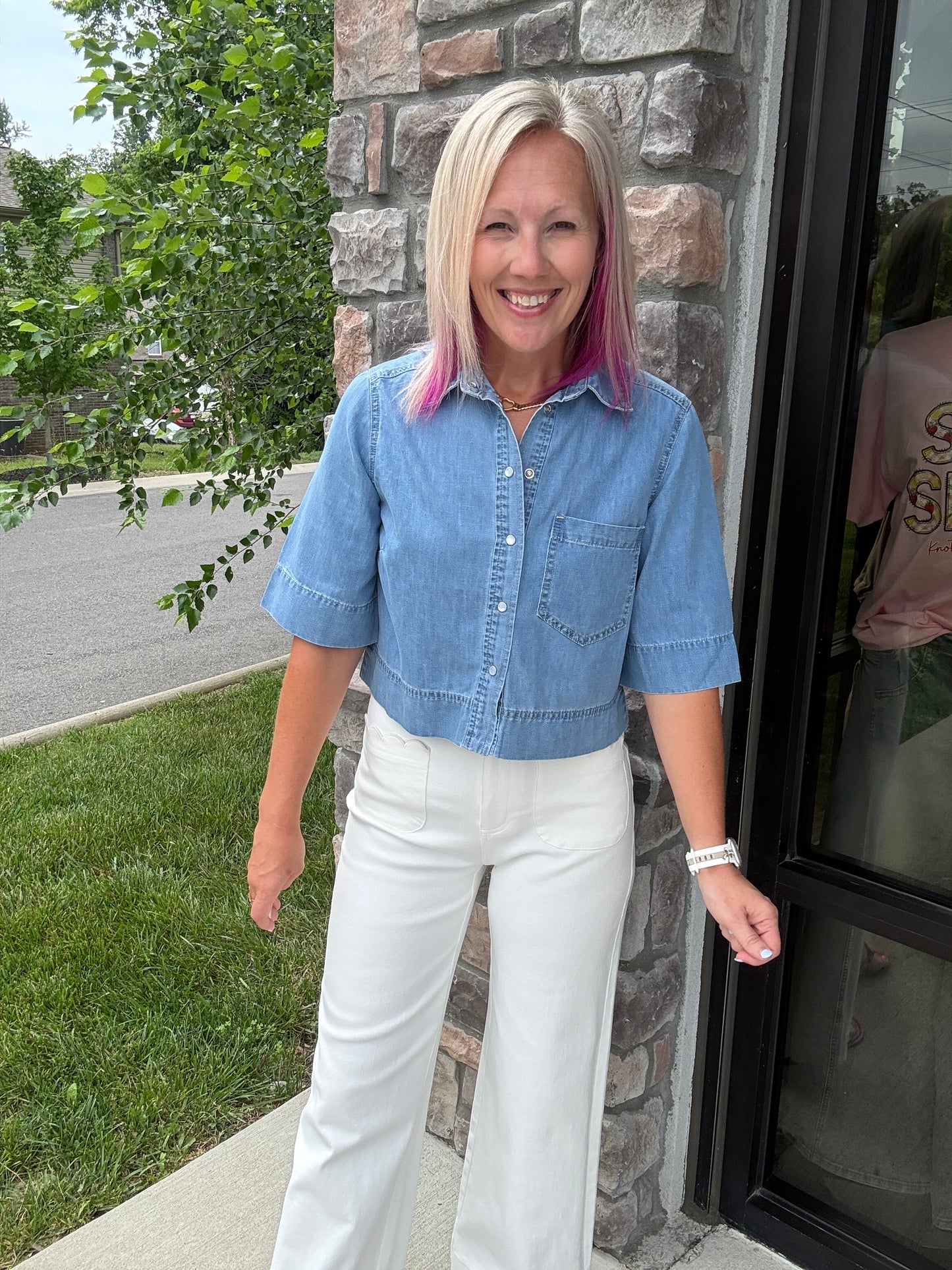 Weekend Wash Denim Shirt
