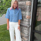 Scallop Society Pant- White