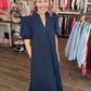 Navy After Ever Dress