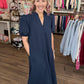 Navy After Ever Dress