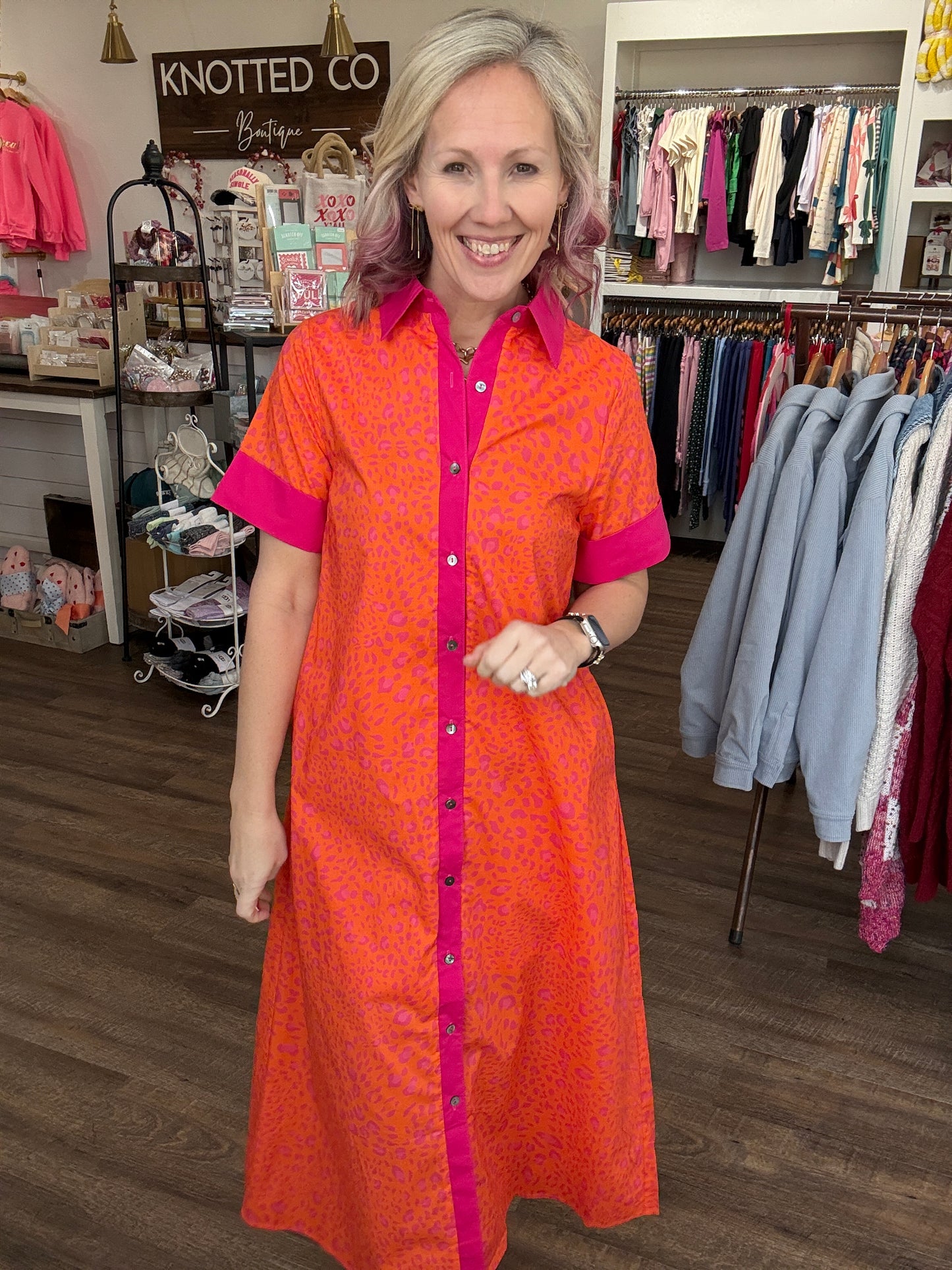 Sunset Safari Midi Dress