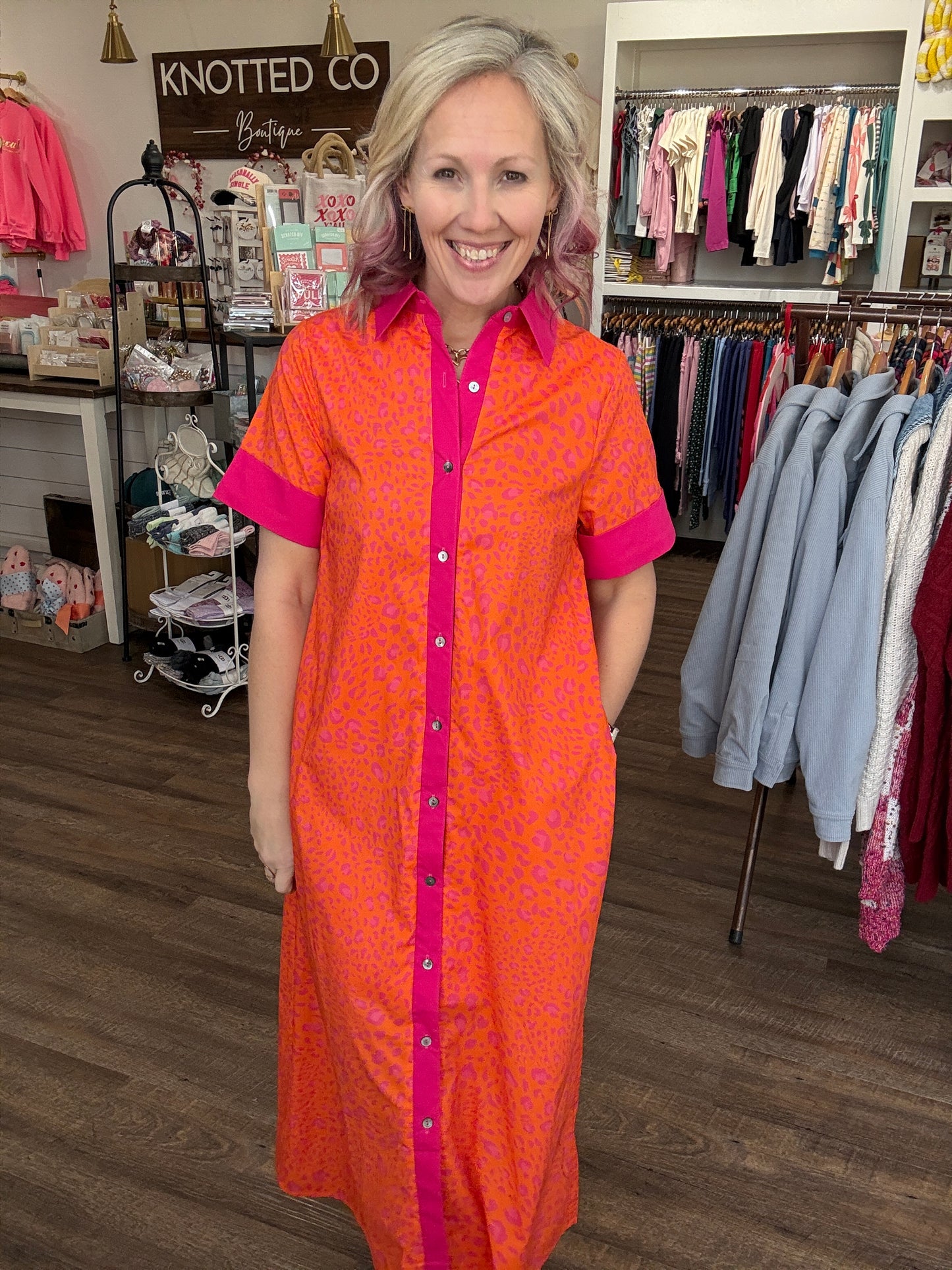 Sunset Safari Midi Dress