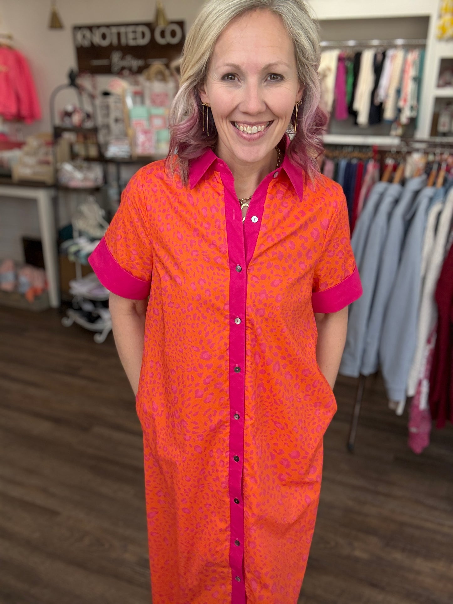 Sunset Safari Midi Dress