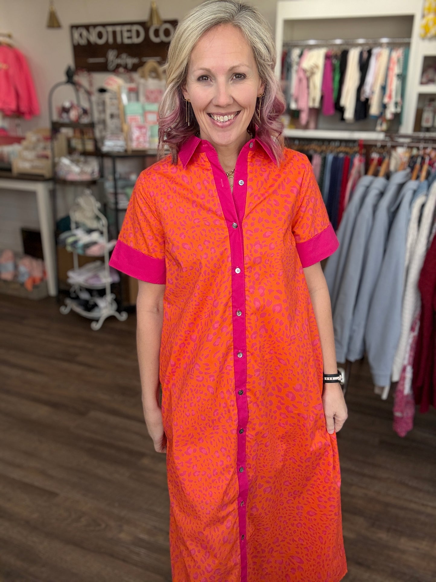 Sunset Safari Midi Dress