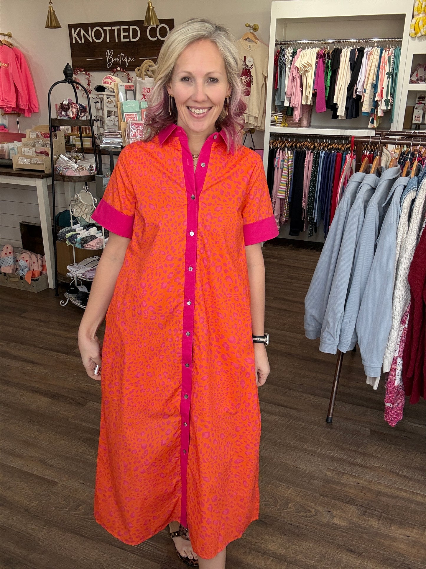 Sunset Safari Midi Dress