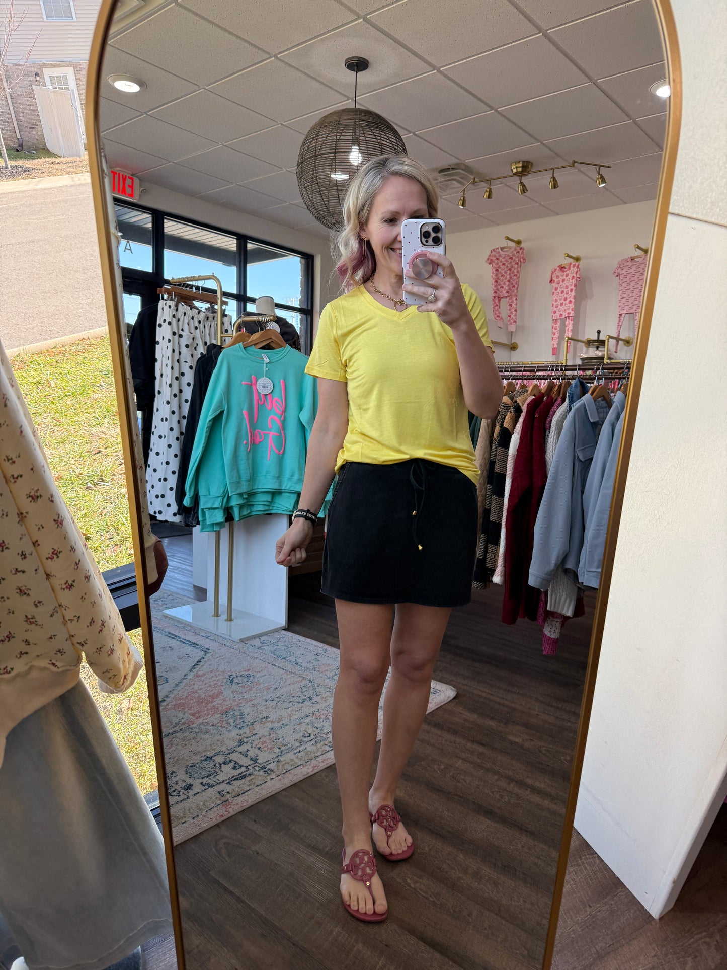 Everyday Tee- Sunshine Yellow