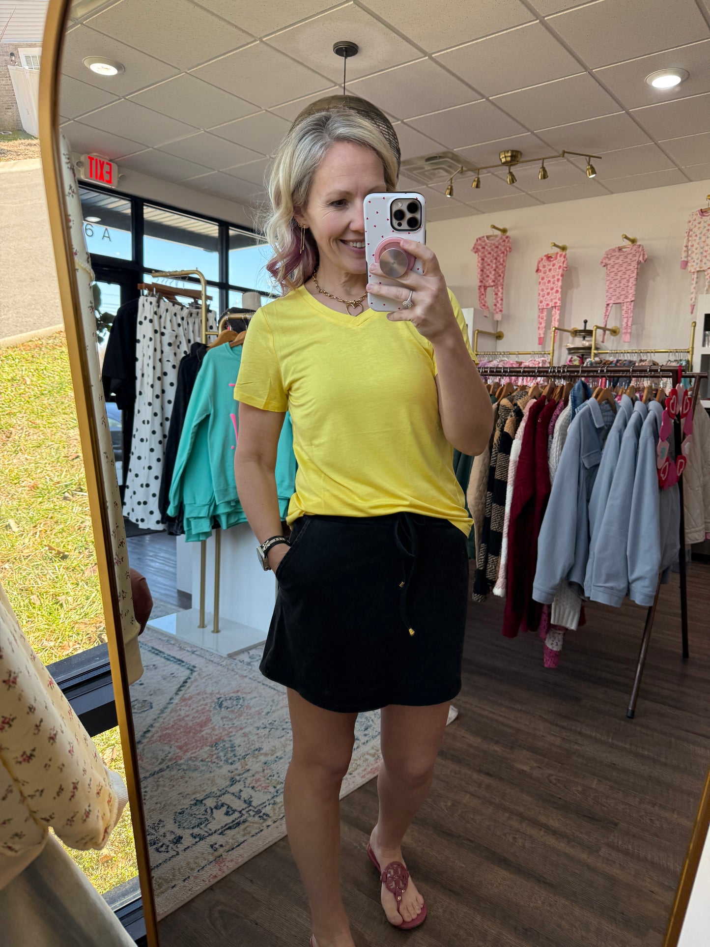 Everyday Tee- Sunshine Yellow