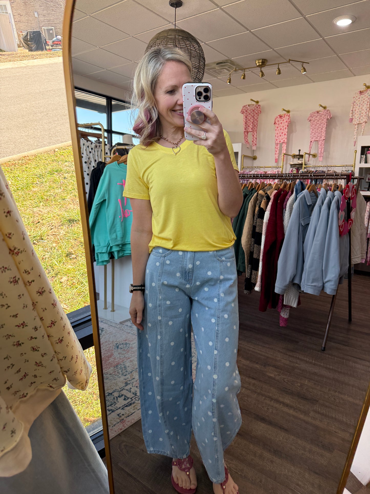 Everyday Tee- Sunshine Yellow