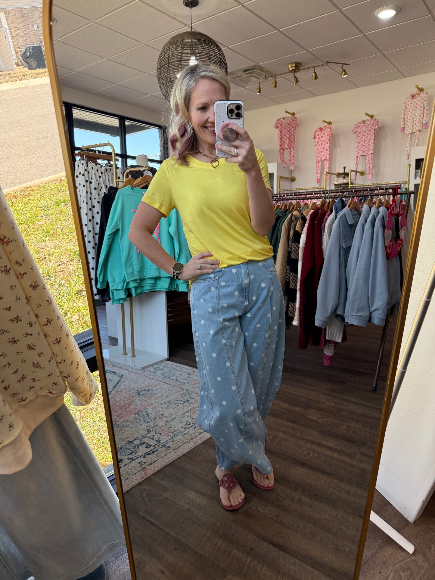 Everyday Tee- Sunshine Yellow